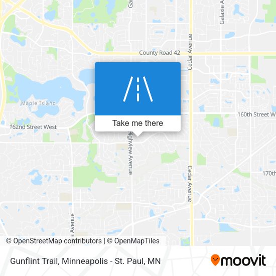 Gunflint Trail map