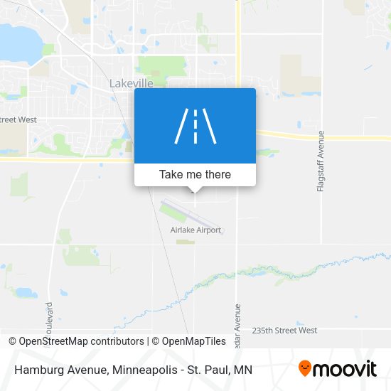 Mapa de Hamburg Avenue