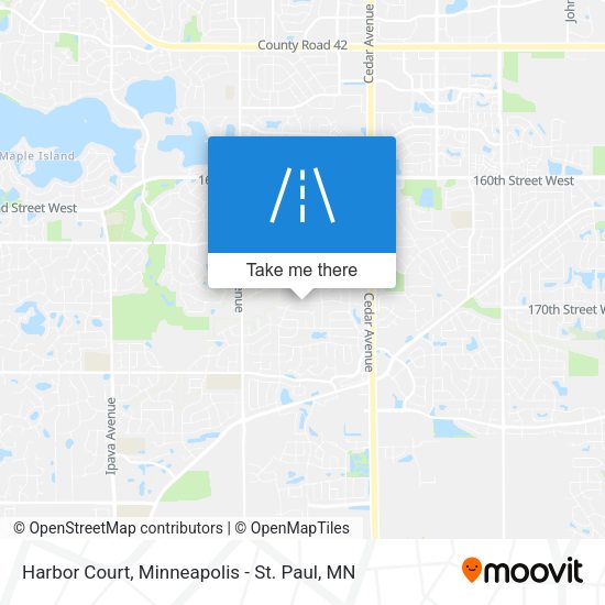 Harbor Court map