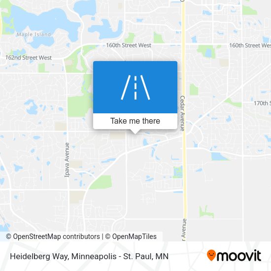 Mapa de Heidelberg Way