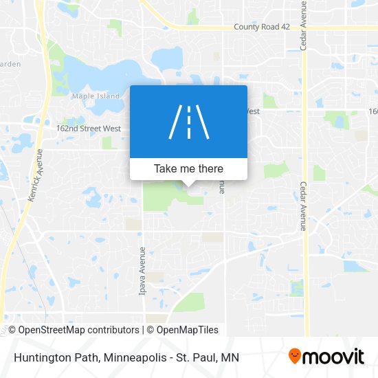 Mapa de Huntington Path