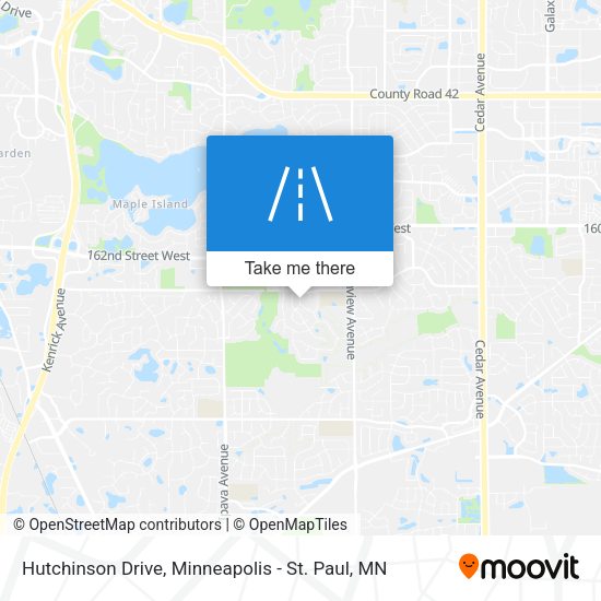 Mapa de Hutchinson Drive