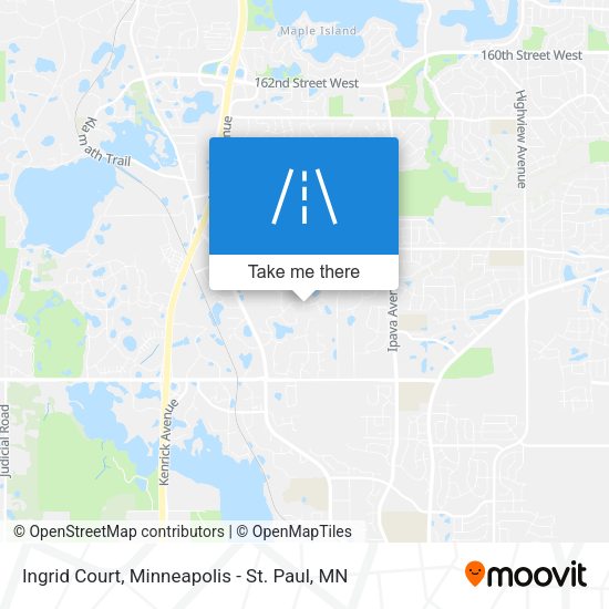 Ingrid Court map