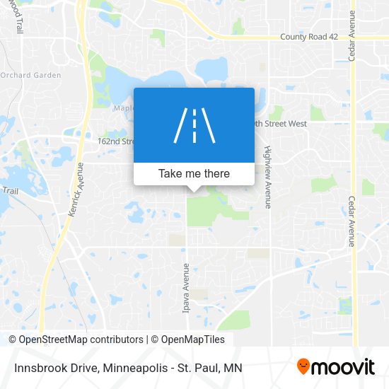 Innsbrook Drive map