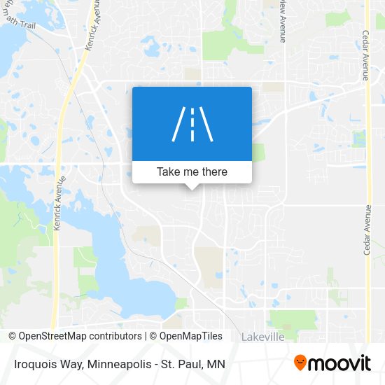 Mapa de Iroquois Way