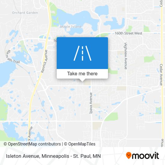 Mapa de Isleton Avenue
