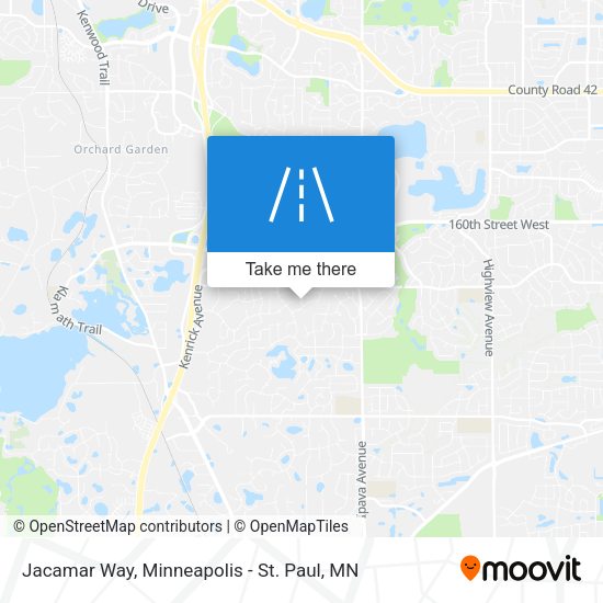 Jacamar Way map