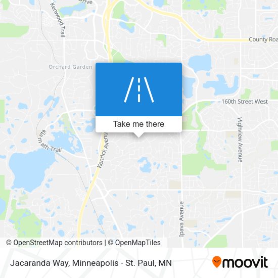 Mapa de Jacaranda Way