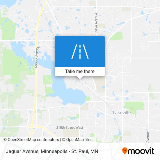Jaguar Avenue map