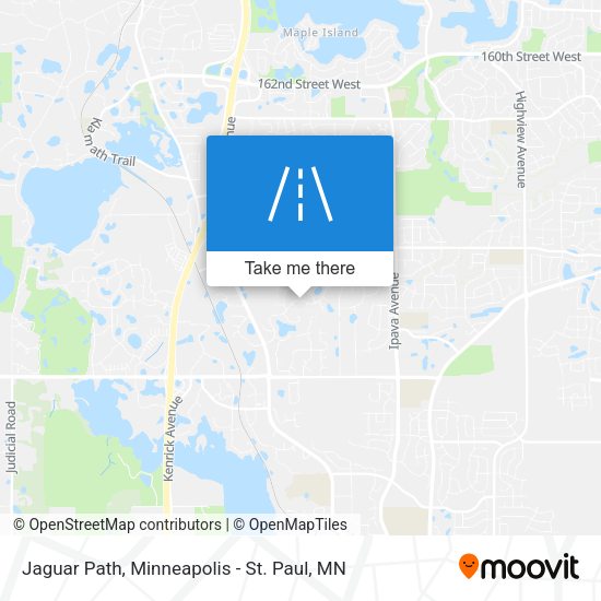 Jaguar Path map