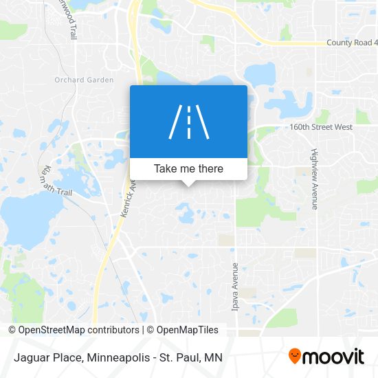 Jaguar Place map