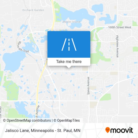Mapa de Jalisco Lane