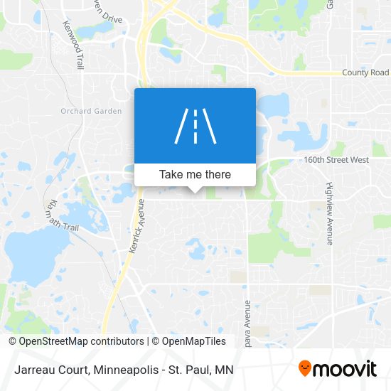 Jarreau Court map