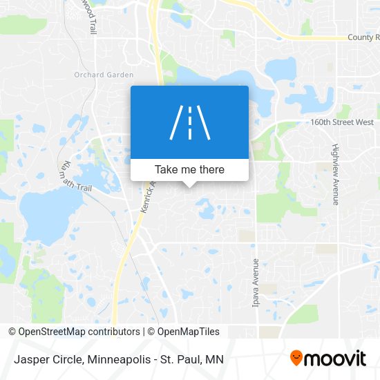 Jasper Circle map