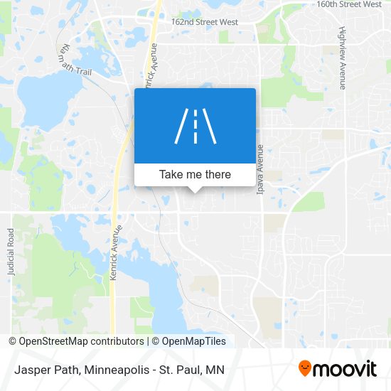Jasper Path map