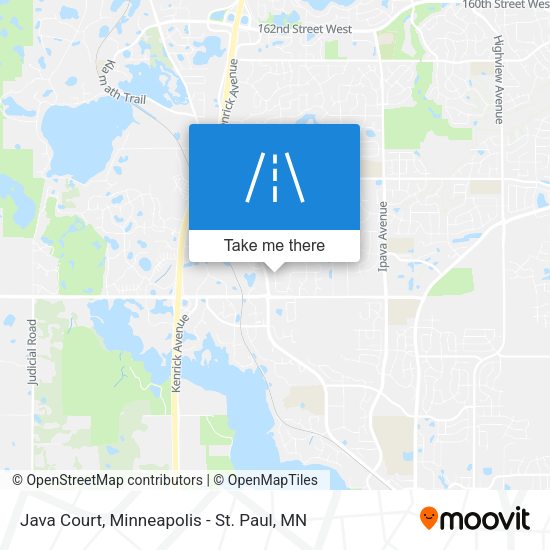 Java Court map