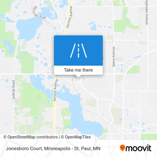 Mapa de Jonesboro Court