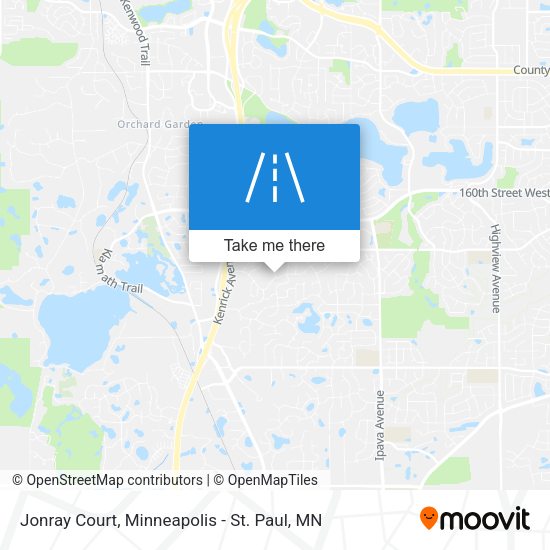 Jonray Court map