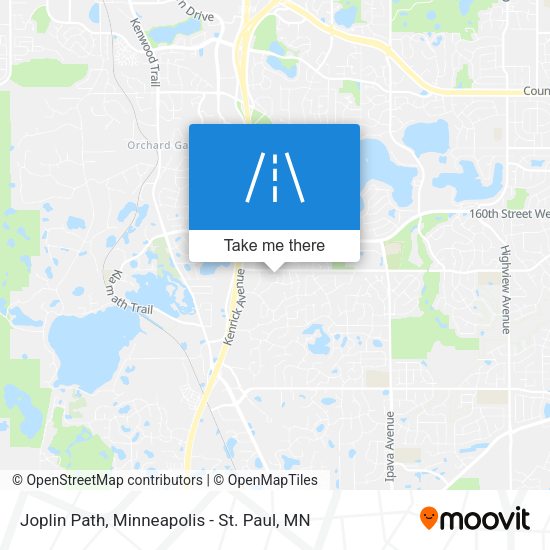 Joplin Path map
