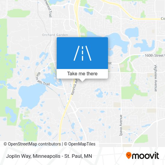 Mapa de Joplin Way