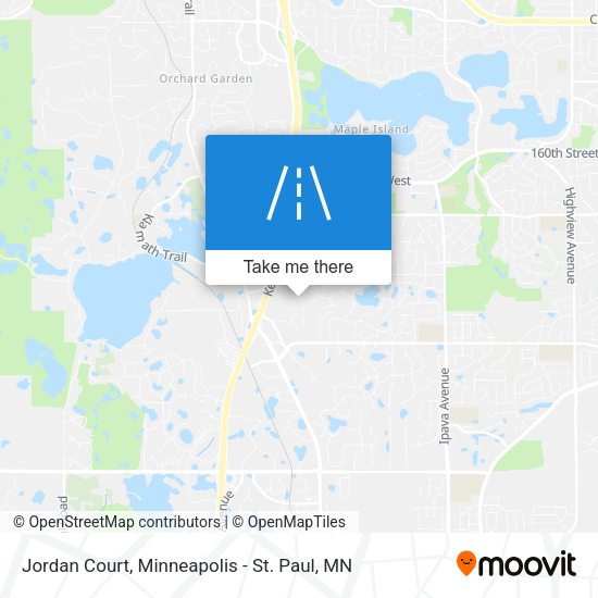Jordan Court map