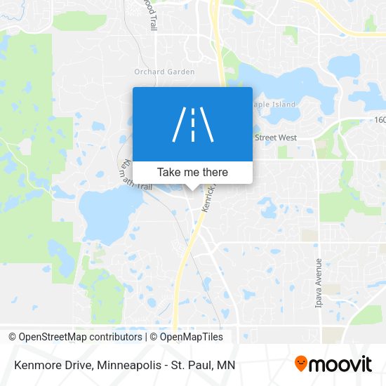 Kenmore Drive map