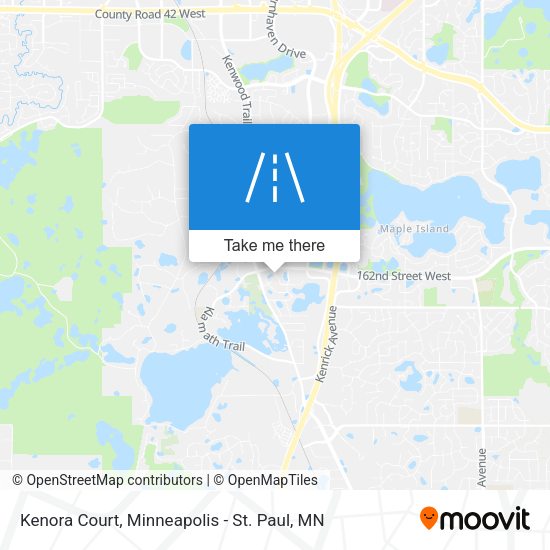 Mapa de Kenora Court