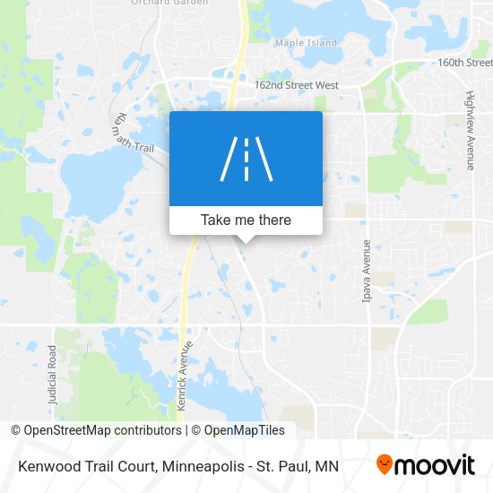 Mapa de Kenwood Trail Court