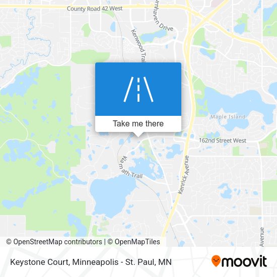 Keystone Court map