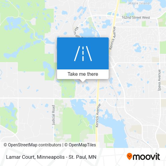 Lamar Court map