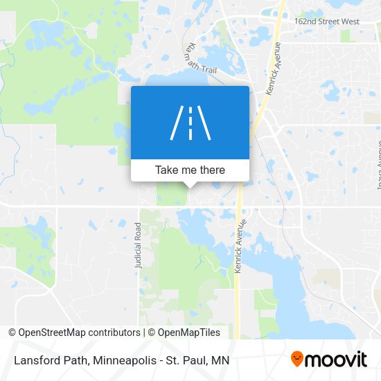 Mapa de Lansford Path