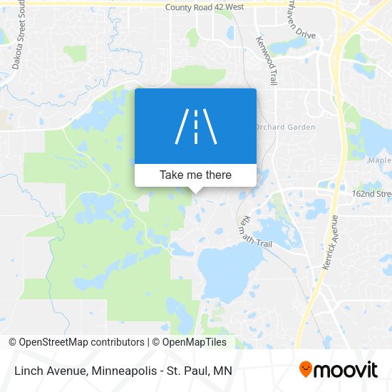 Linch Avenue map