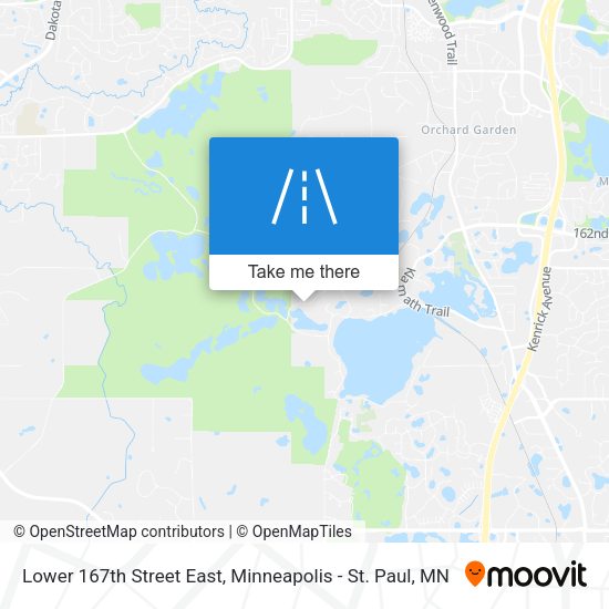 Lower 167th Street East map