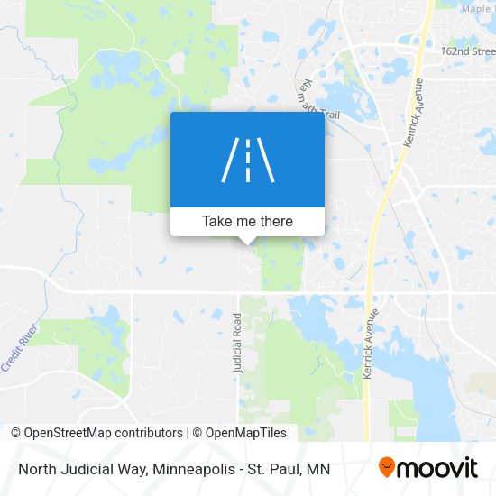 Mapa de North Judicial Way