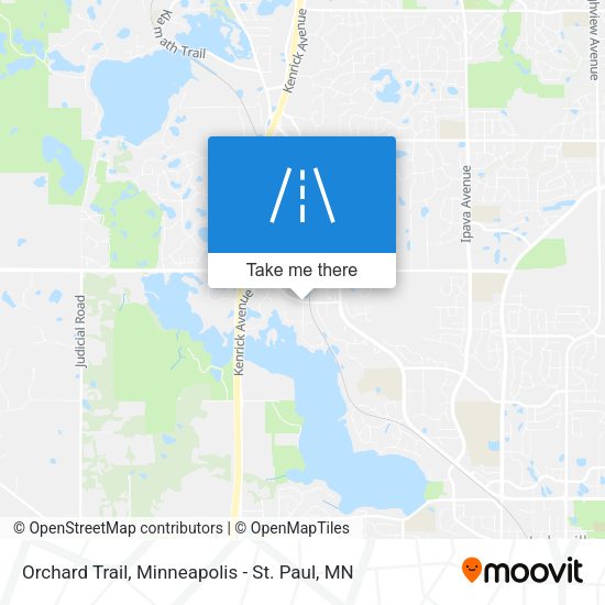 Orchard Trail map