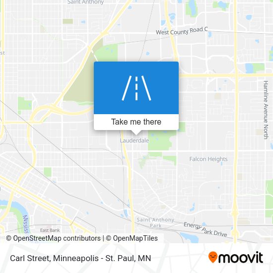 Carl Street map