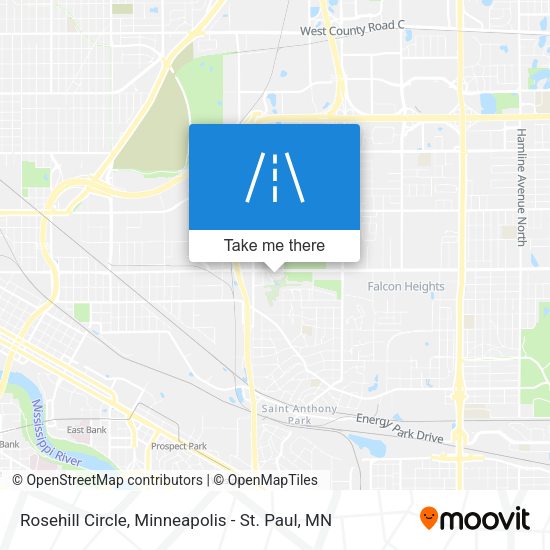 Mapa de Rosehill Circle