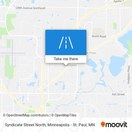 Mapa de Syndicate Street North