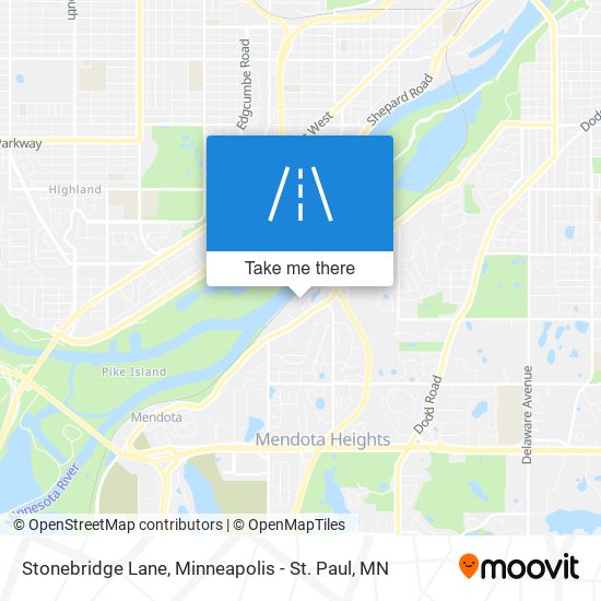 Mapa de Stonebridge Lane