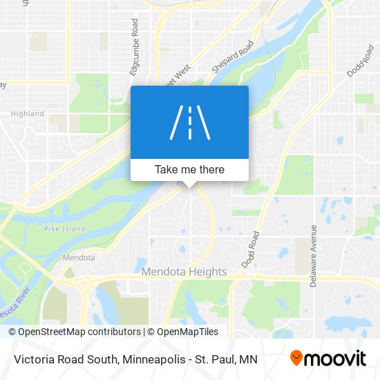 Mapa de Victoria Road South