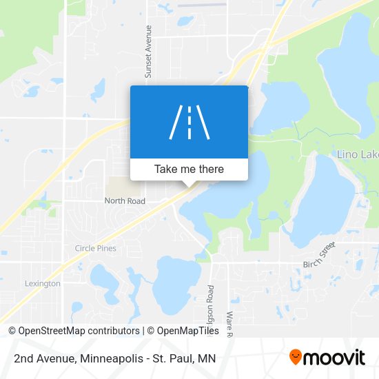 2nd Avenue map