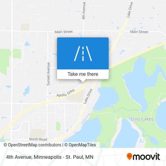 Mapa de 4th Avenue