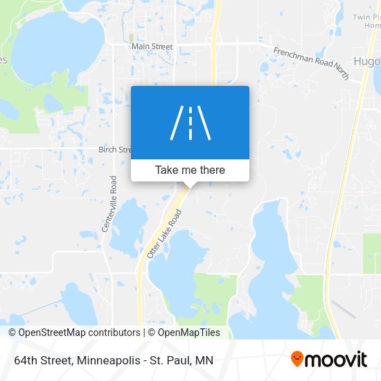 64th Street map