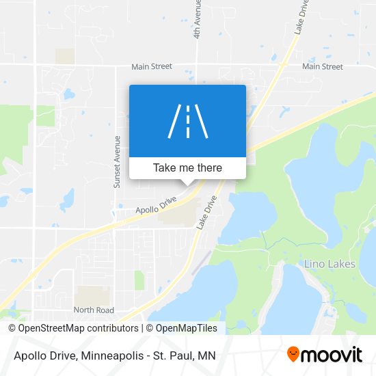 Apollo Drive map