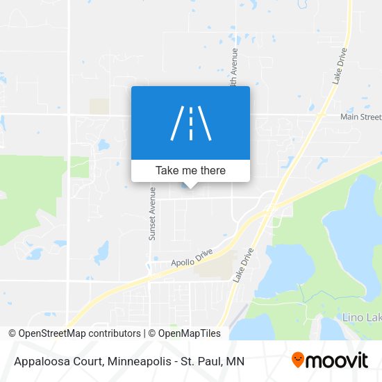 Appaloosa Court map