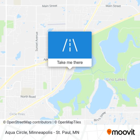 Aqua Circle map