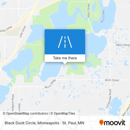 Black Duck Circle map