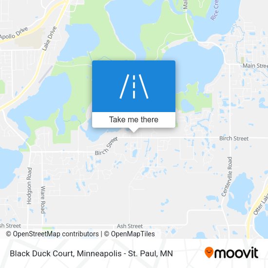 Mapa de Black Duck Court