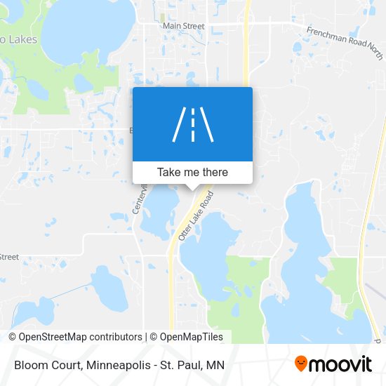 Mapa de Bloom Court