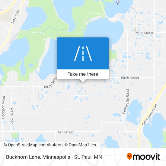 Mapa de Buckhorn Lane
